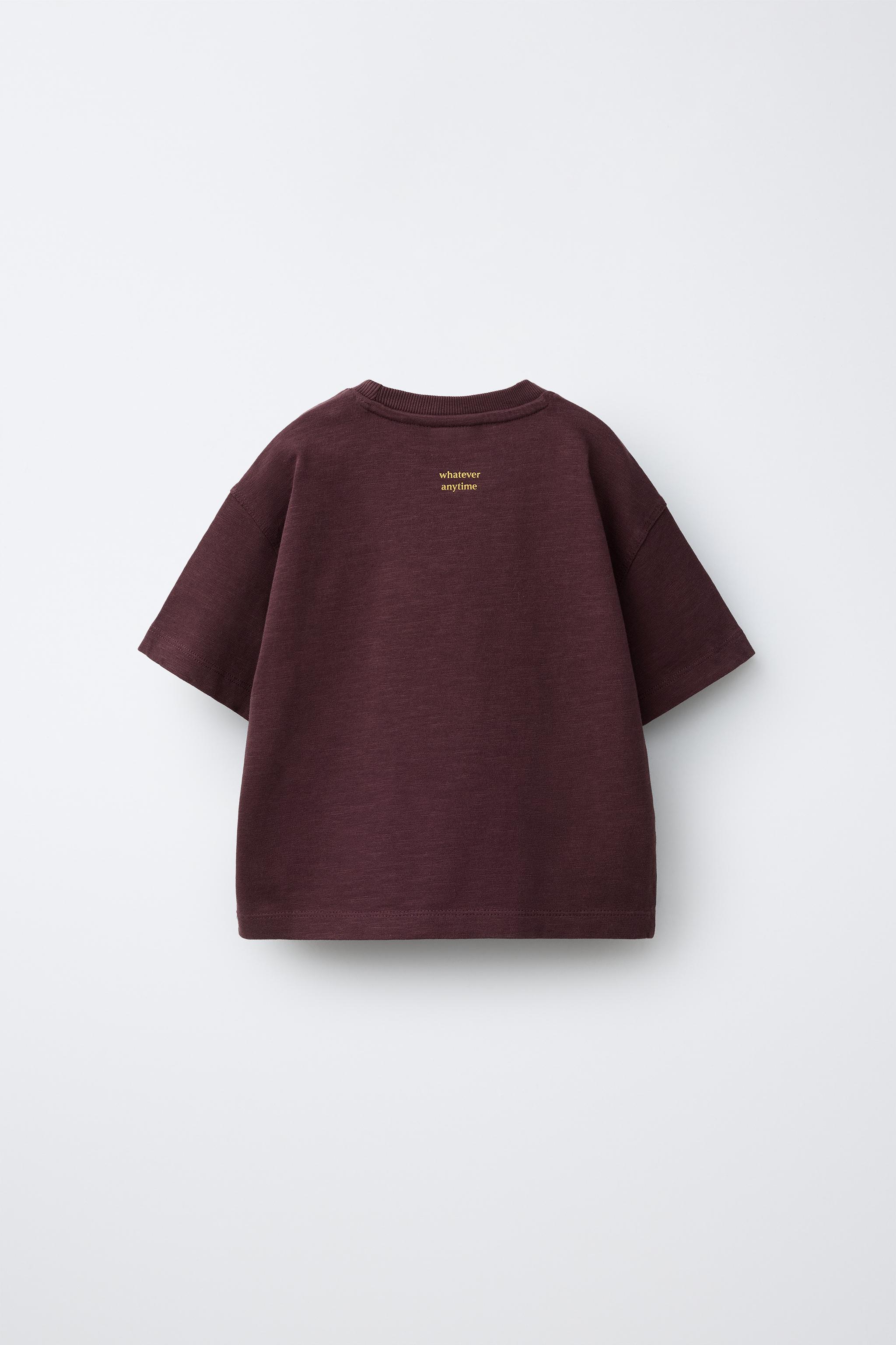 T-SHIRT À INSCRIPTION IMPRIMÉE